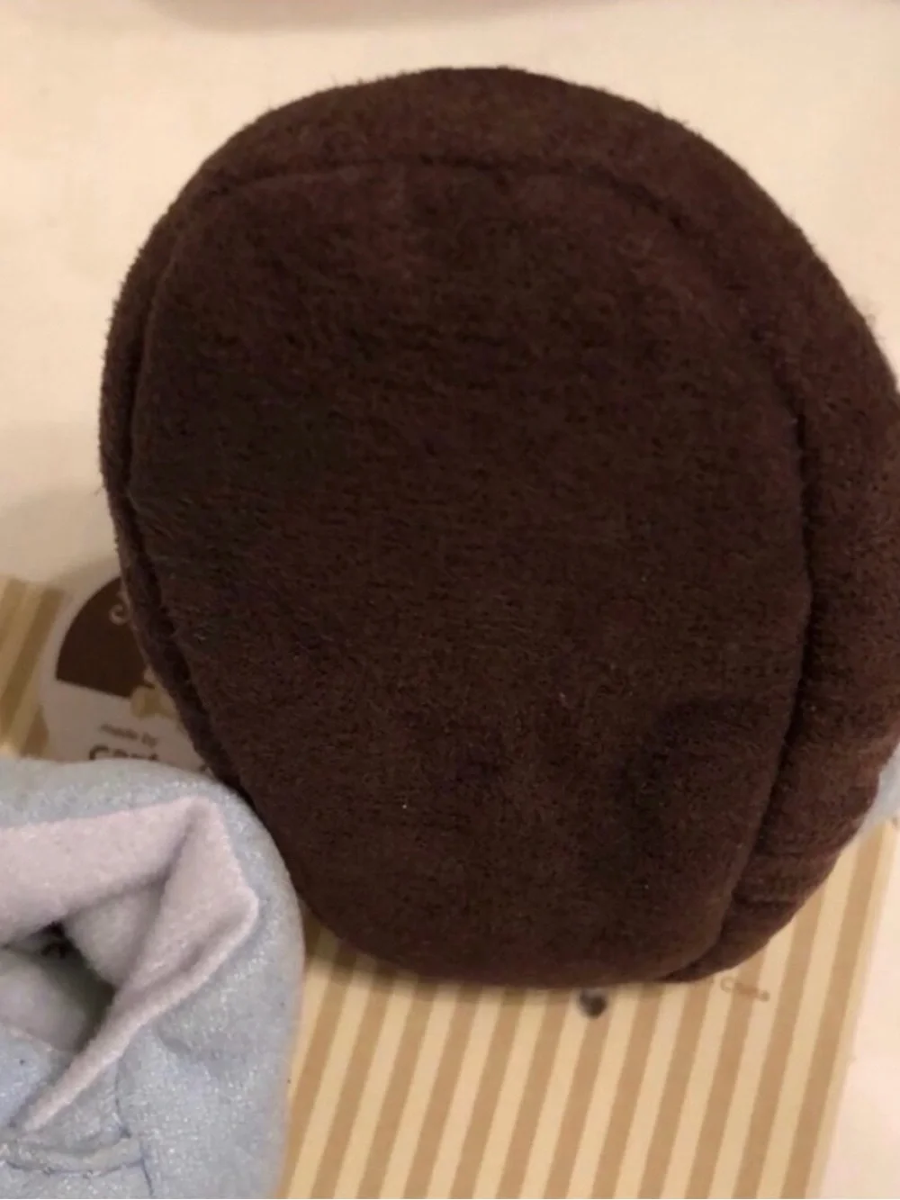 New Child of Mine Slippers Blue & Brown Newborn Baby Boy Casual Loungewear Shoes